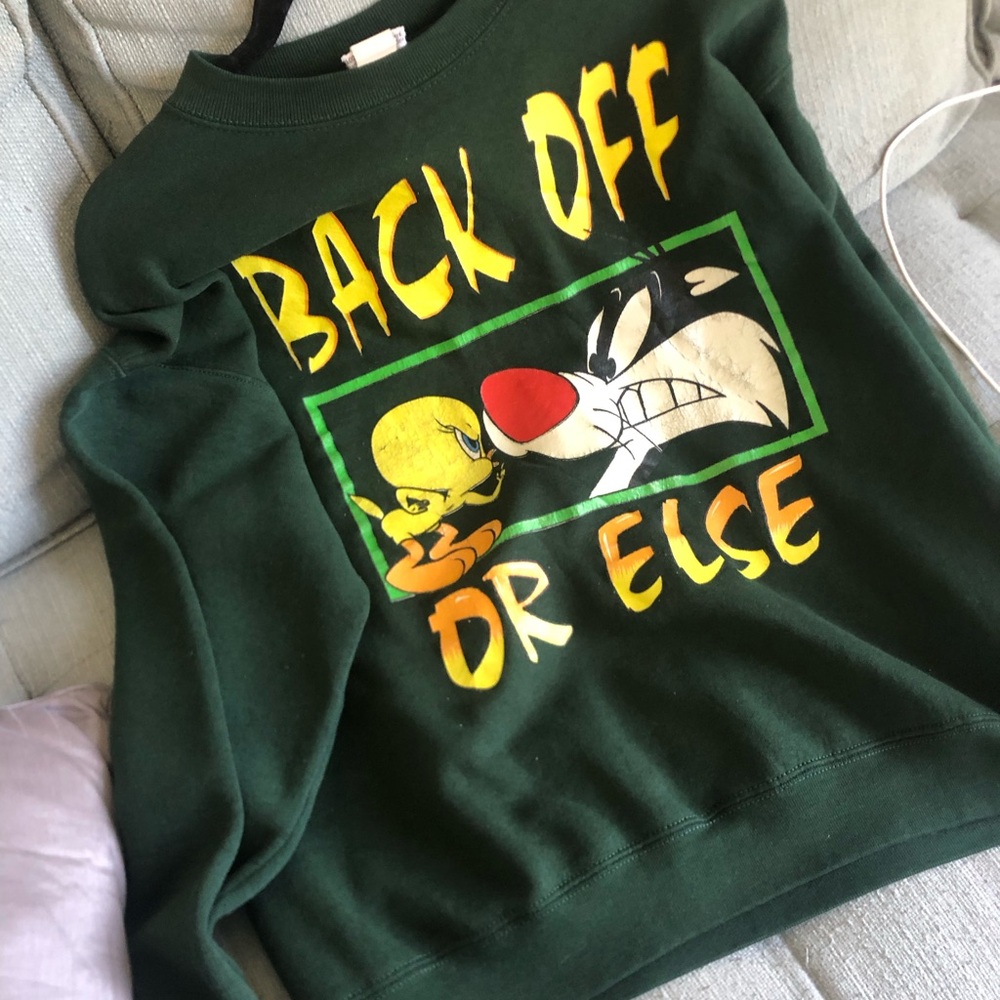1996 Looney Tunes Tweety & Sylvester Crewneck Sweatshirt